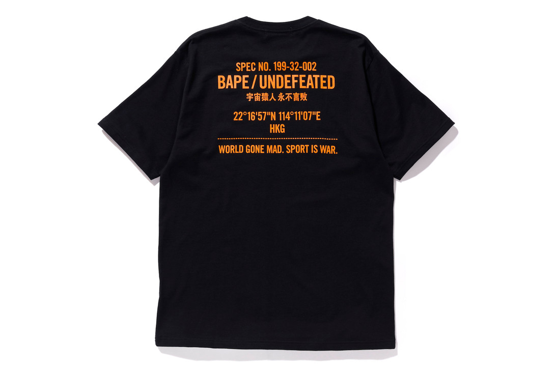 "宇宙猿人"!a bathing ape x undefeated 2018 联名完整单品在此!