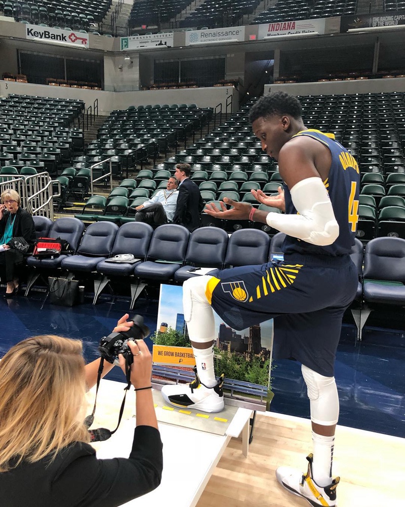 nba媒体日他们都上脚了哪些鞋款你更青睐谁的球鞋