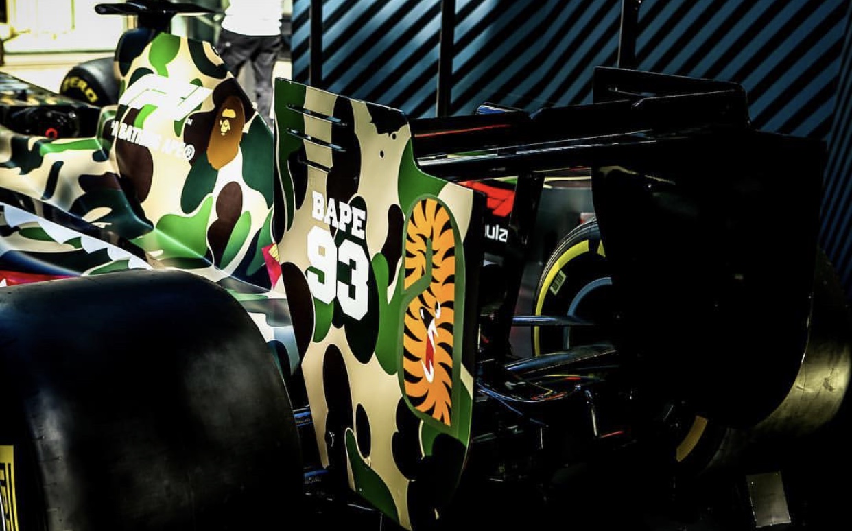 bape × f1聯名系列公佈!